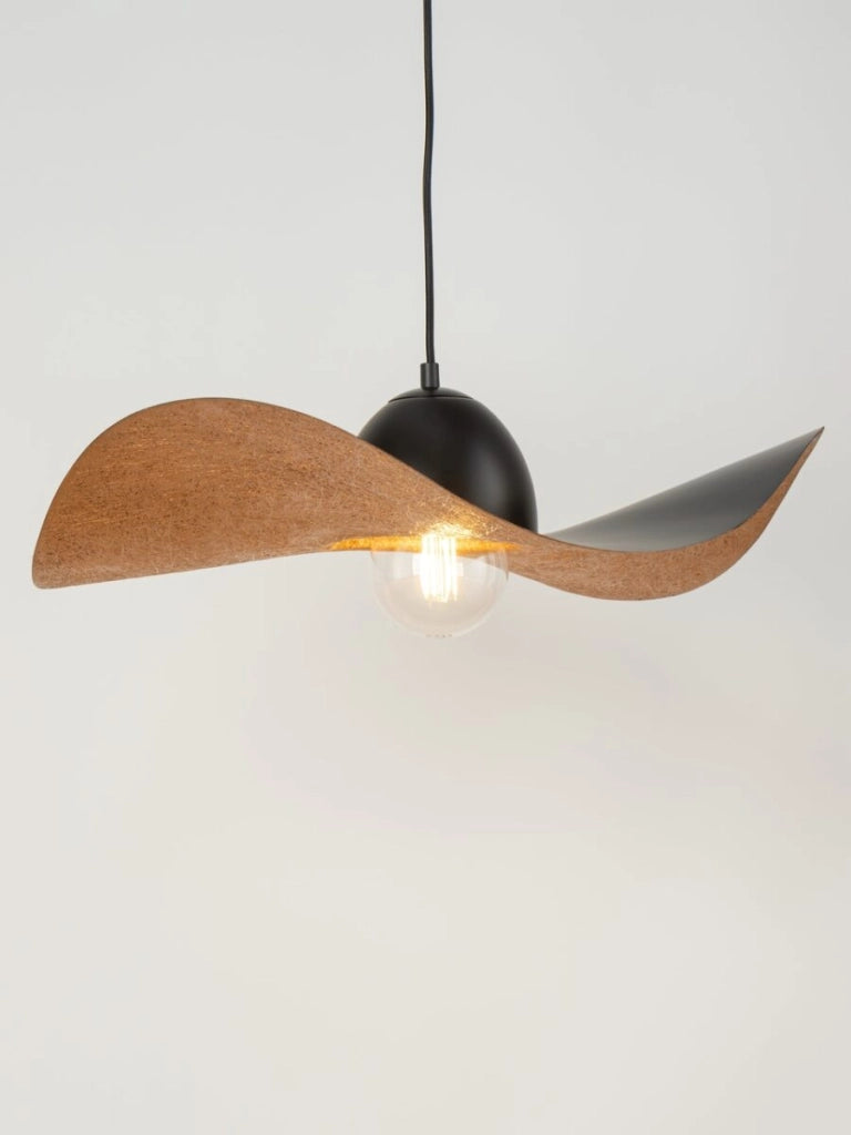 Sospensione decorativa Kapello nera/rame Ø55 E27 15W Sigma