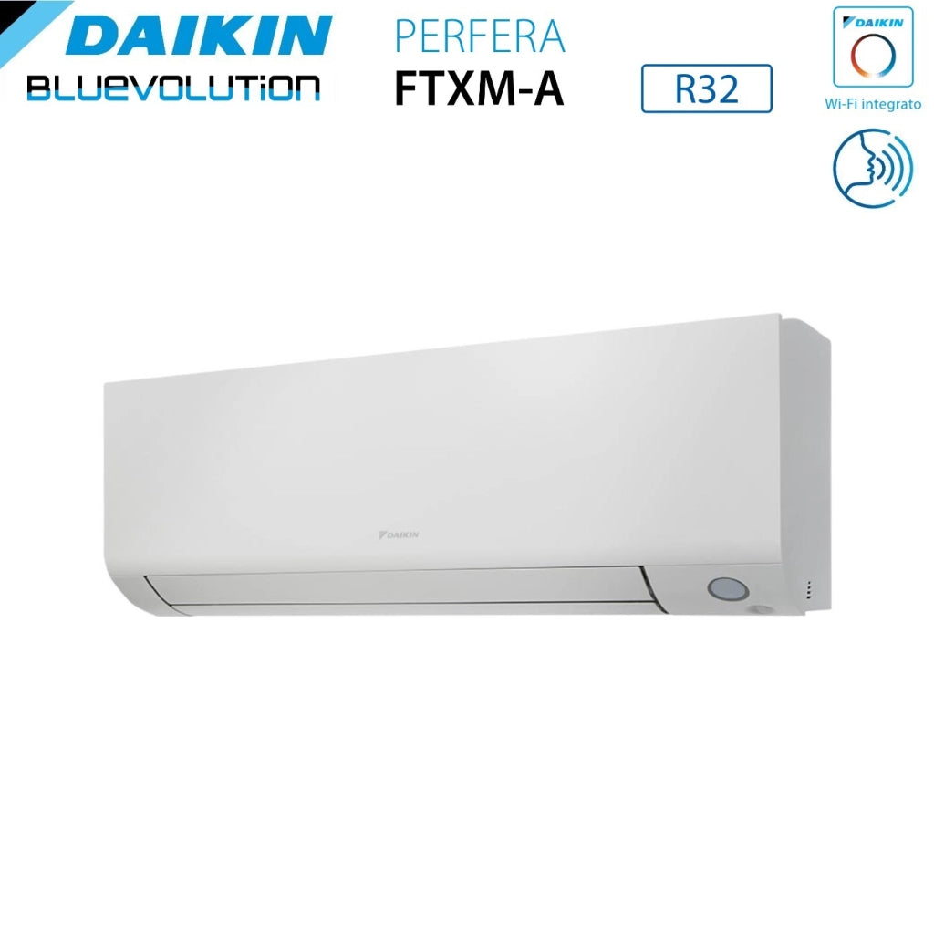 Condizionatore Trial Split Daikin Perfera All Seasons 7+9+12 con 3MXM52A R-32 Wi-Fi Integrato - Garanzia Italiana