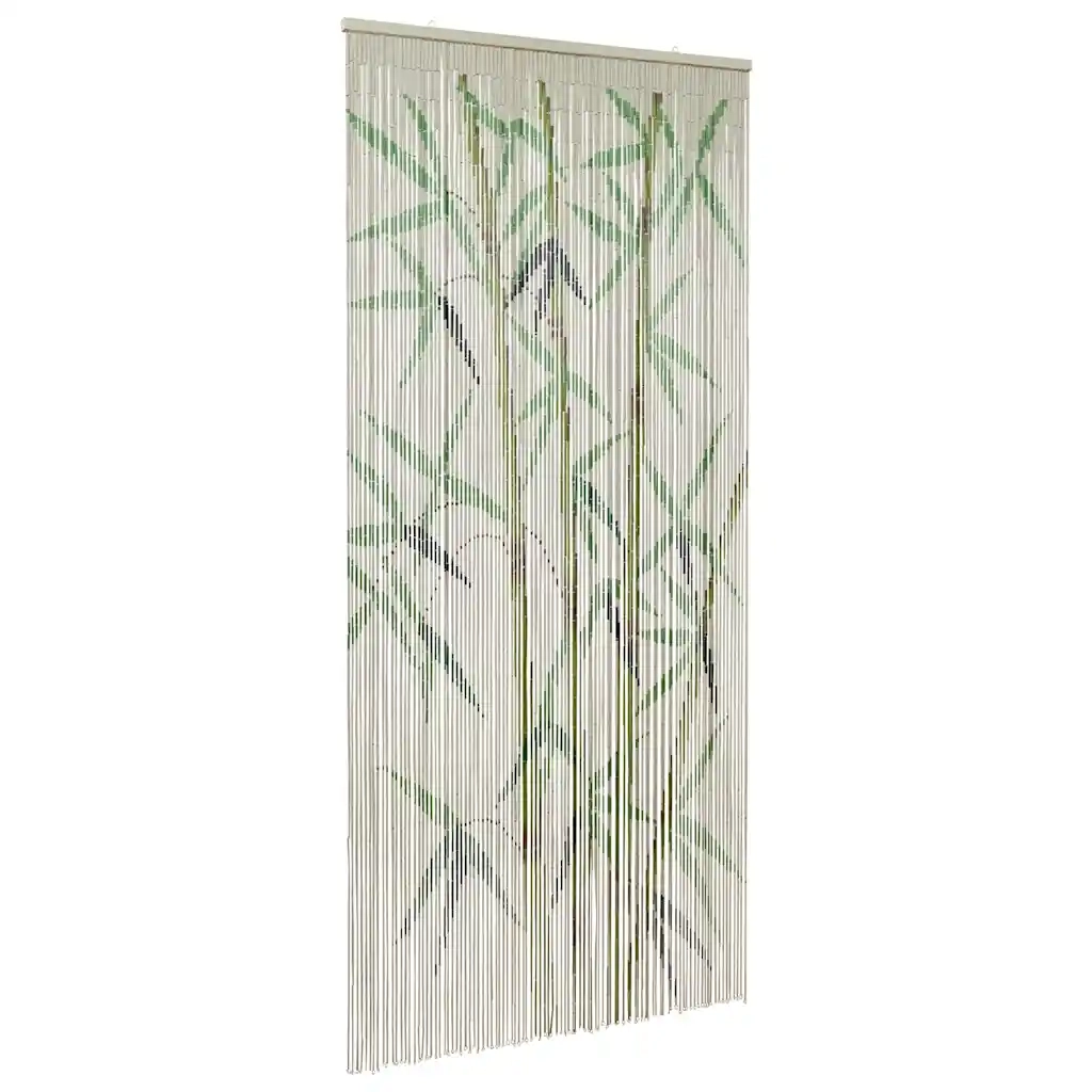 Tenda Antimosche per Porte Stampa Bambù 90x220 cm Bambù 4017441