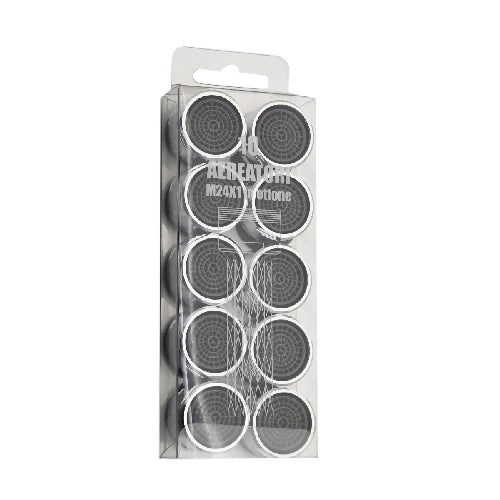 10 PZ AERATORI MASCHIO IN OTTONE PER RUBINETTI 24X1- mm 24 x 1- DH- pezzi 1