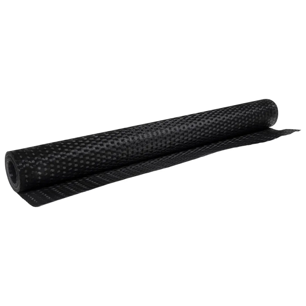 Schermo da balcone | Paravento da Balcone Nero 600x80 cm in Polyrattan