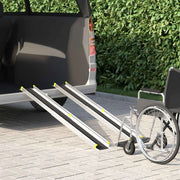 Ramp for Wheelchair 270 kg 2 pcs Nero 152 x 19 x 5,5 cm 42021091
