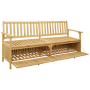 Panca da Giardino | Panchina con contenitore 170 x 63 x 84 cm Acacia Solido