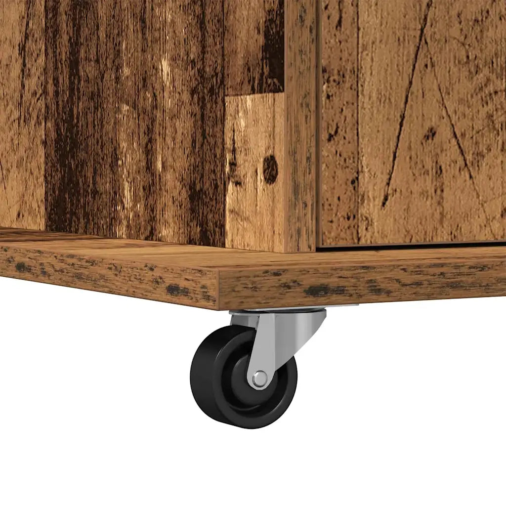 Podio Legno vecchio 55 x 55 x 107 cm Legno multistrato 862297