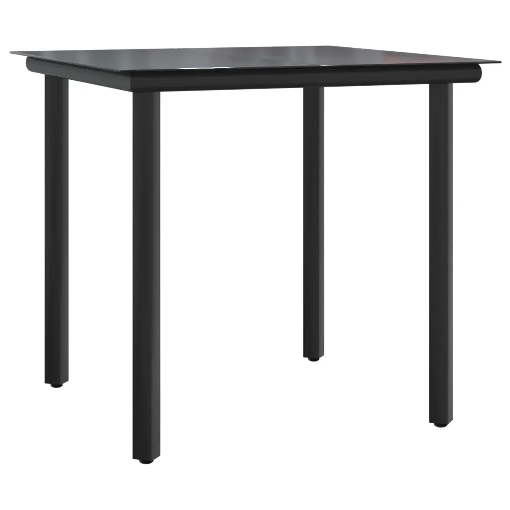 Set da Pranzo da Giardino 3pz con Cuscini in Polyrattan Marrone 3213413