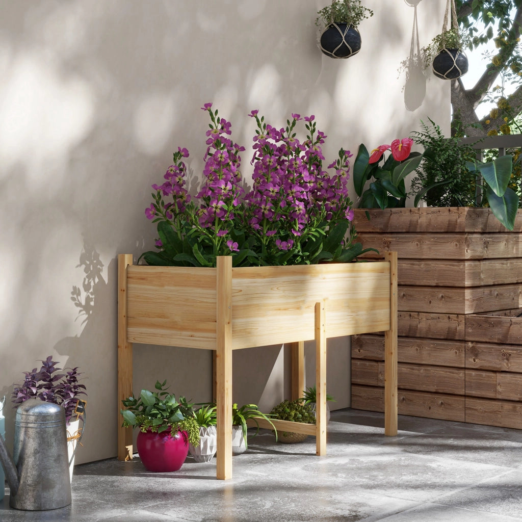 Letto da Giardino Elevato ¨C Minimal ¨C 115x55x80 cm