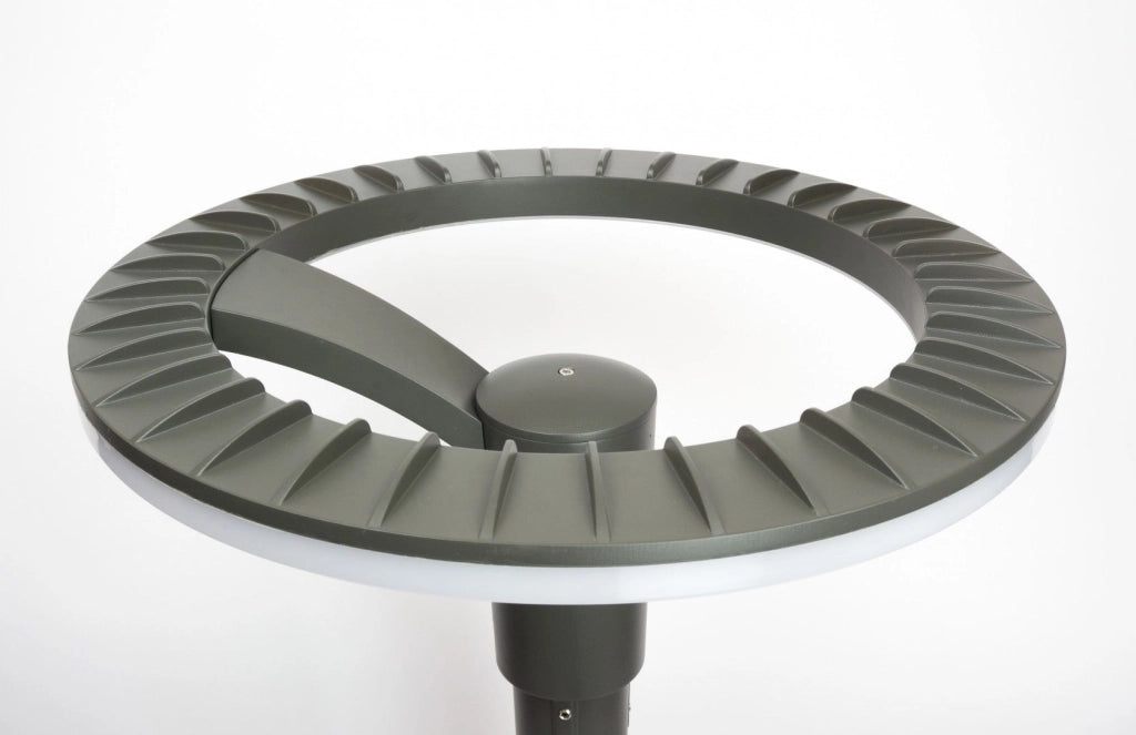 SU-MA Ster Max testa lampione LED 60W Ø52 grigio IP65