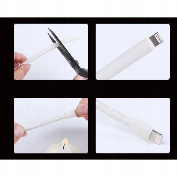 Tubo Termorestringente Nero 2mm 1m – Flessibile e Autoestinguente | Riduzione 2:1, Protezione UV, Resistente a 1000V
