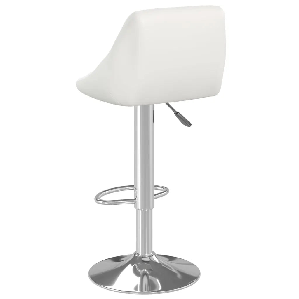 Sgabello da Bar Bianco in Similpelle 335169