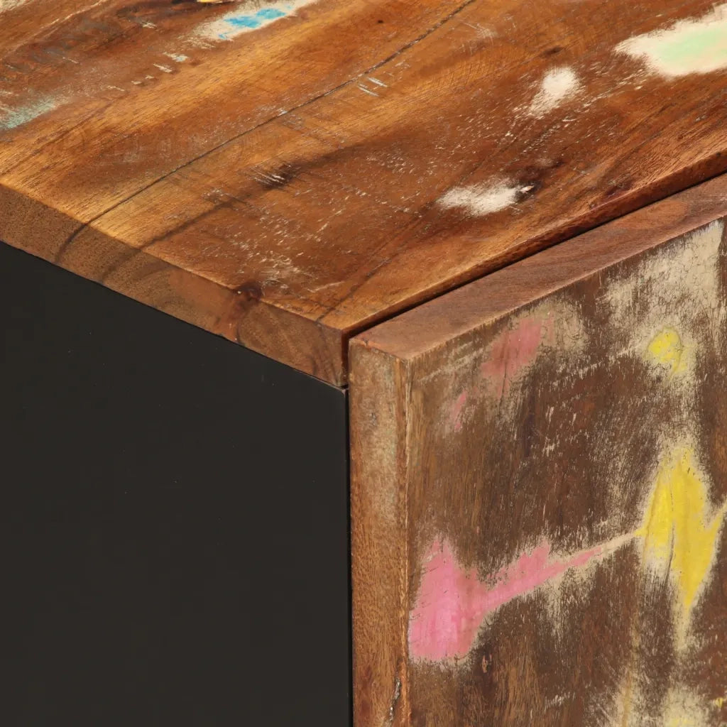 Mobile TV 105x33,5x46cm Legno Massello Recupero e Multistrato 351960