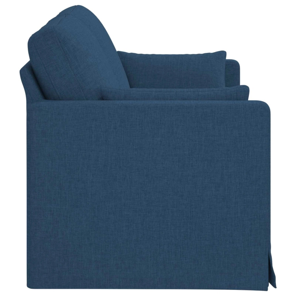 Divano Blu 158 x 78 x 80 cm Tessuto