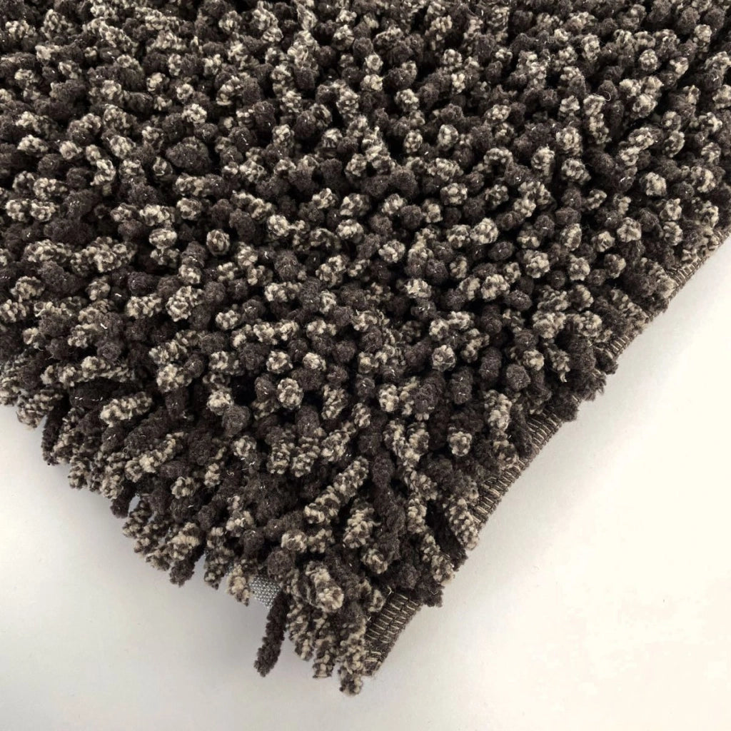 TAPPETO CHANTAL 55X90CM CIOCCOLATO IN COTONE