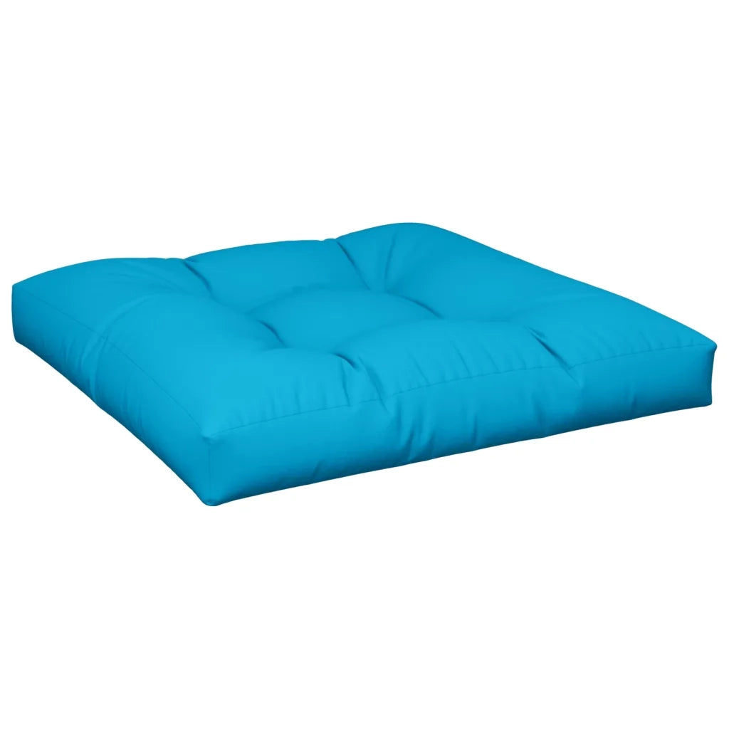 Cuscini per Pallet 2 pz Azzurro in Tessuto 360693