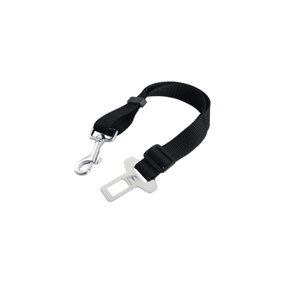Trade Shop - Guinzaglio Sedile Auto Cintura Di Sicurezza Collare Per Cane Nylon Regolabile -
