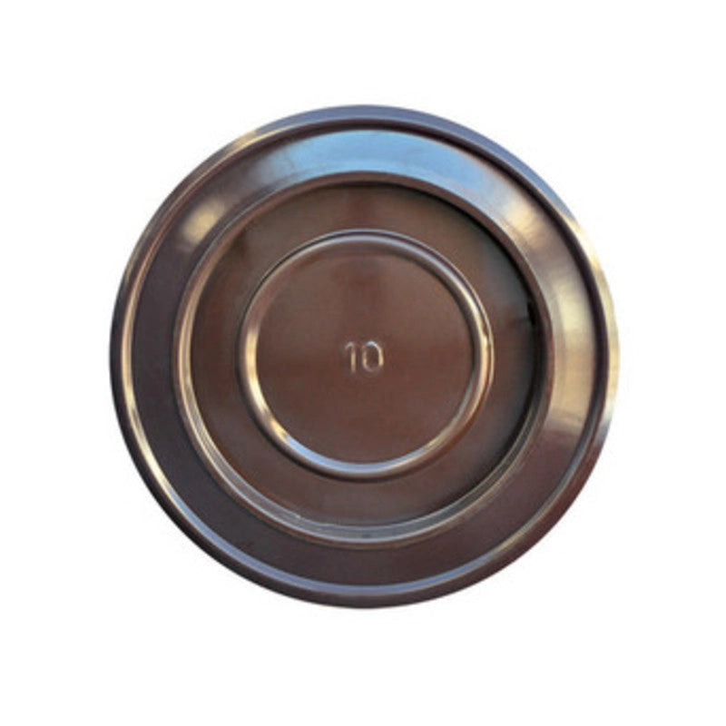 ROSONE P/TUBO DI STUFA D 13 CM MARRONE