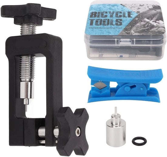 Kit di manutenzione bicicletta a iniezione idraulica - Sicurezza - Compatibile con tubi - Precisione di taglio - Protezione degli organi interni