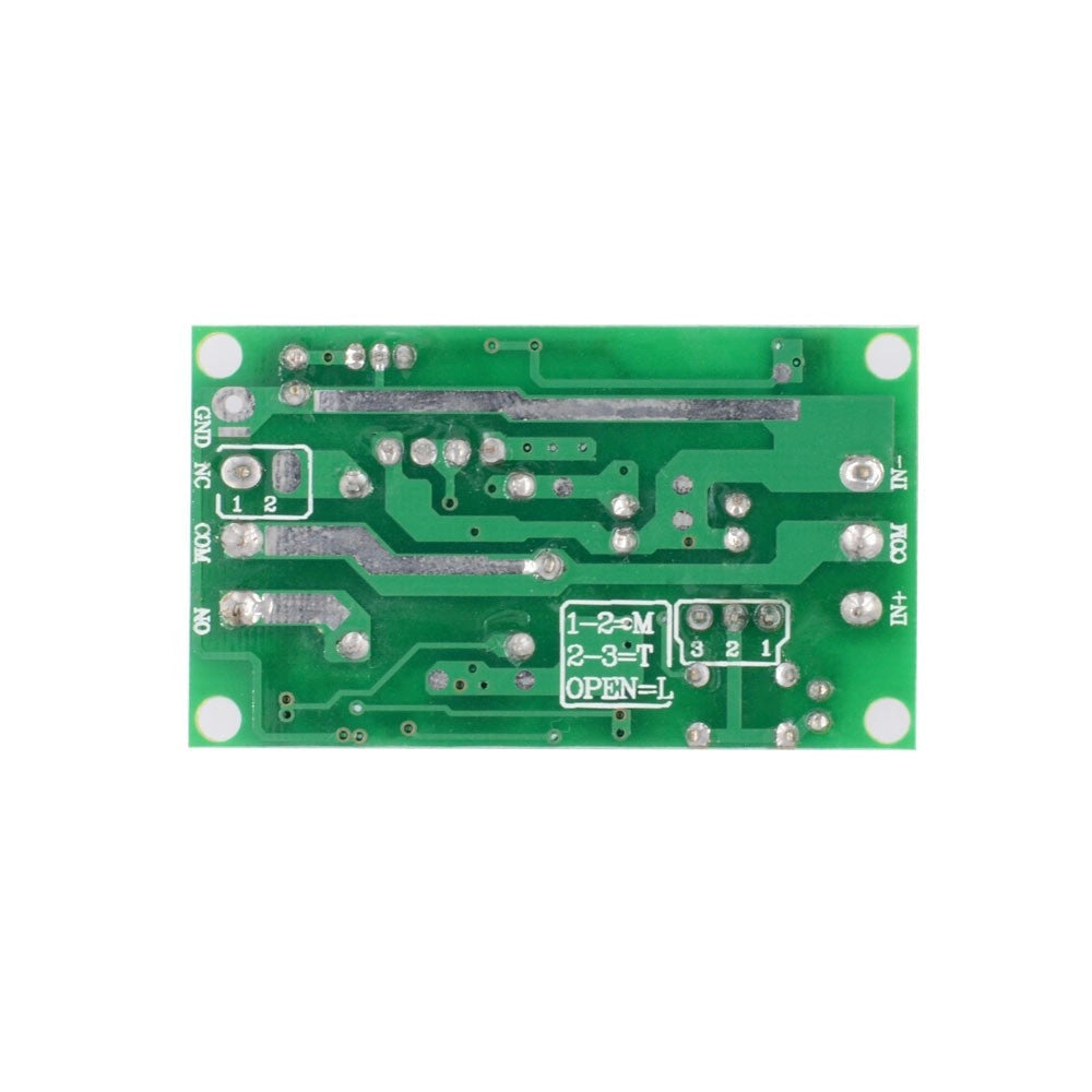 Trade Shop - Kit Ricevitore Relè+ 2 Telecomandi Universale Radiocomando 433mhz Cancelli Luci -