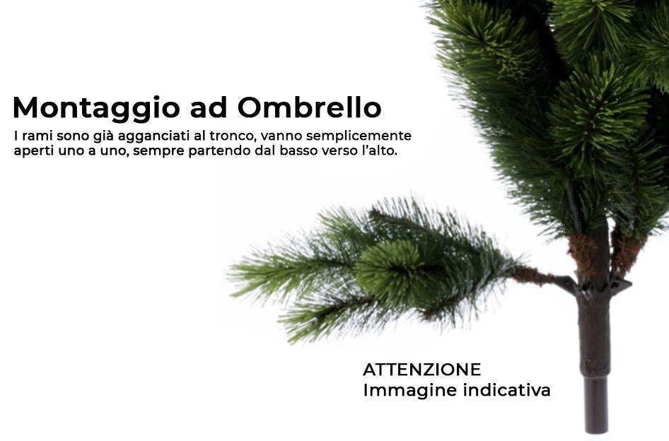 Albero di Natale Artificiale 270 cm 1998 Rami Verde