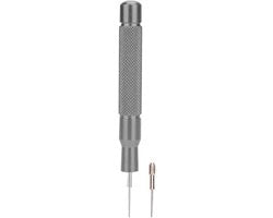 Perforatore 0,7 mm - Piastra di orologio - Strumento di riparazione - Cinturino regolabile di orologio - Materiale di alta qualità - Resistente e shock-resistente - Strumento di riparazione orologio