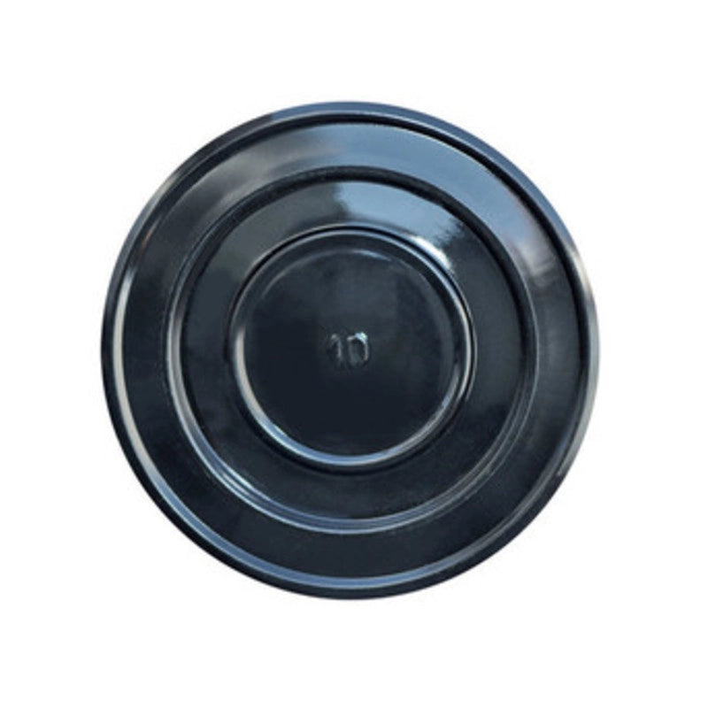 ROSONE P/TUBO DI STUFA D  8 CM NERO