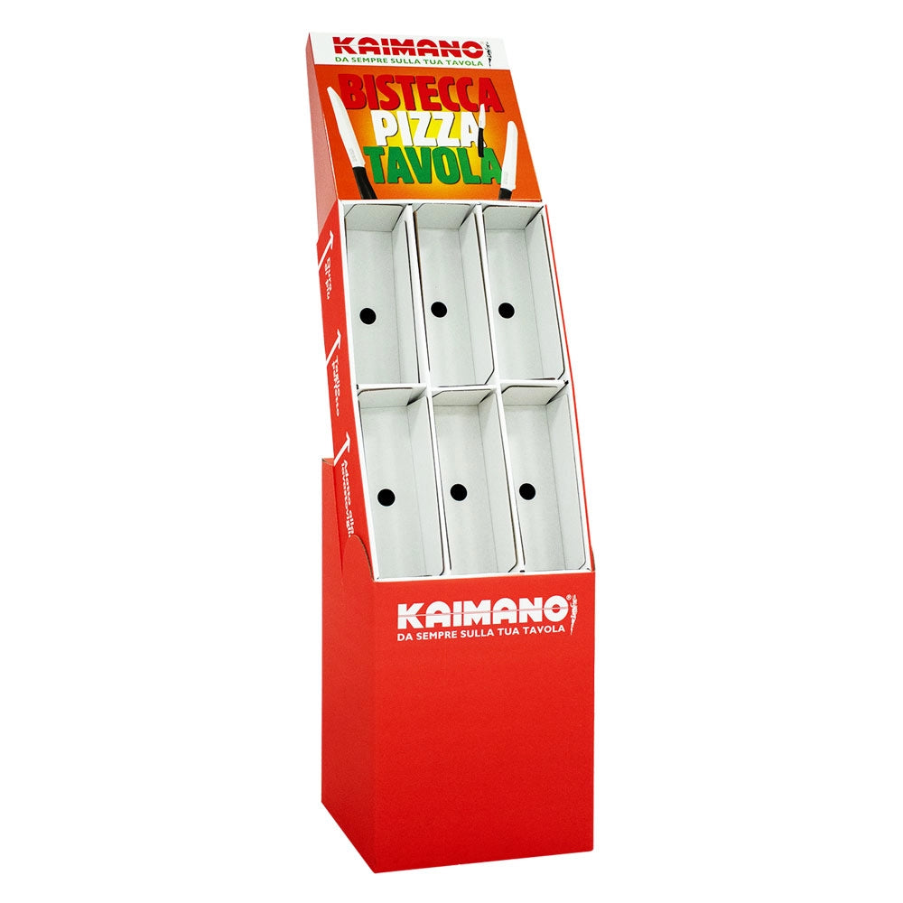 1cf espositore per coltelli 'kaimano' 6 scomparti cod:ferx.8020169nlm