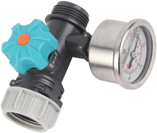 Regolatore di Pressione Idrica con Sonda di Pressione - Valvola Regolabile - Controller di Irrigazione - Giardino - Progettazione Ergonomica - Adattamento Facile - Valvola di Irrigazione