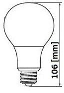 Paletto luce 58cm E27 nero IP44 SU-MA Cube CB-580 esterno