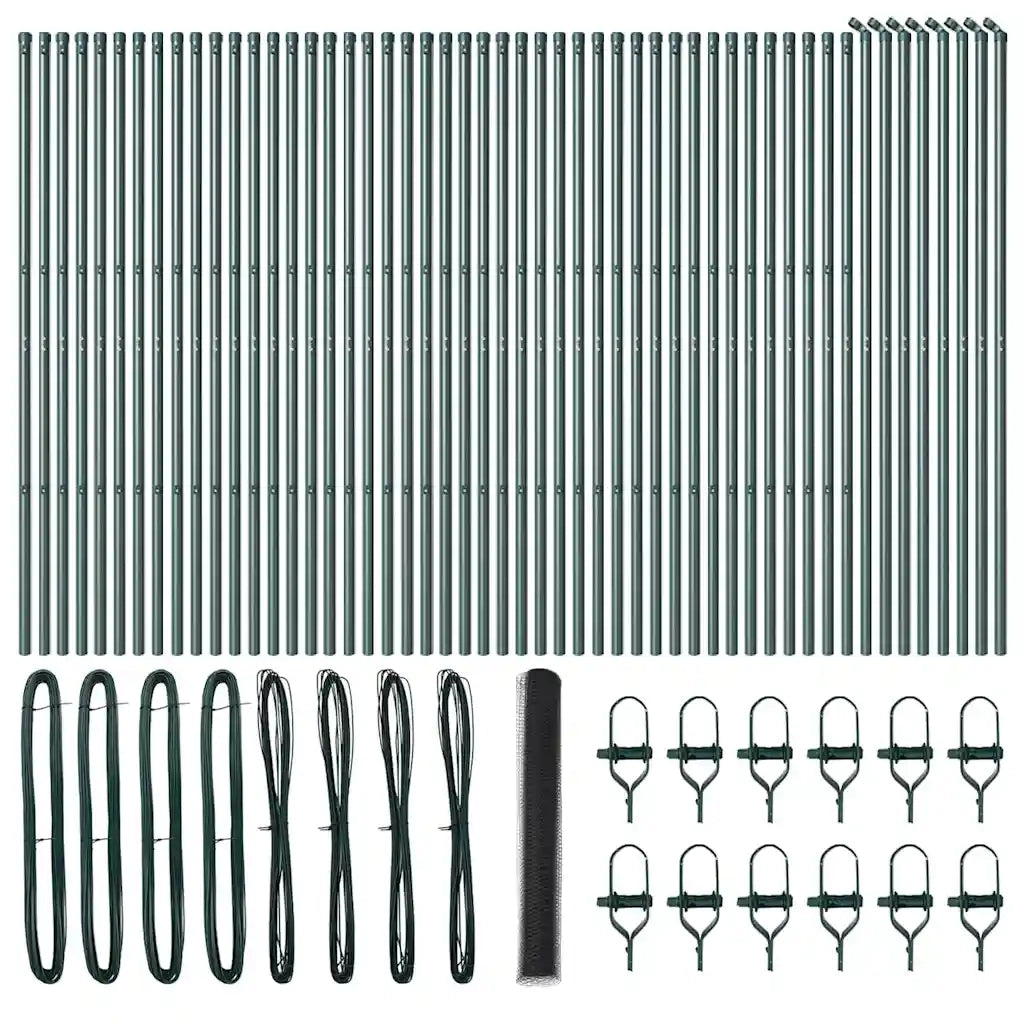 Palo della recinzione Grigio 100 x 1,2 m (rete da 36 mm)