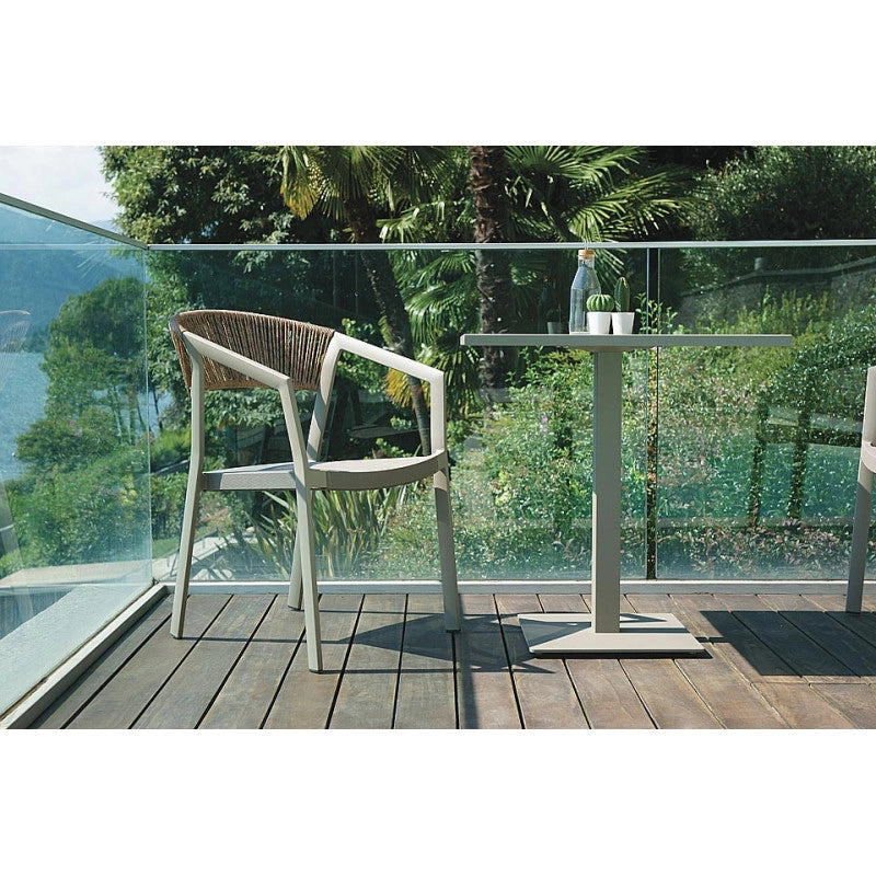Piano In Alluminio 70X70 Bianco Moia