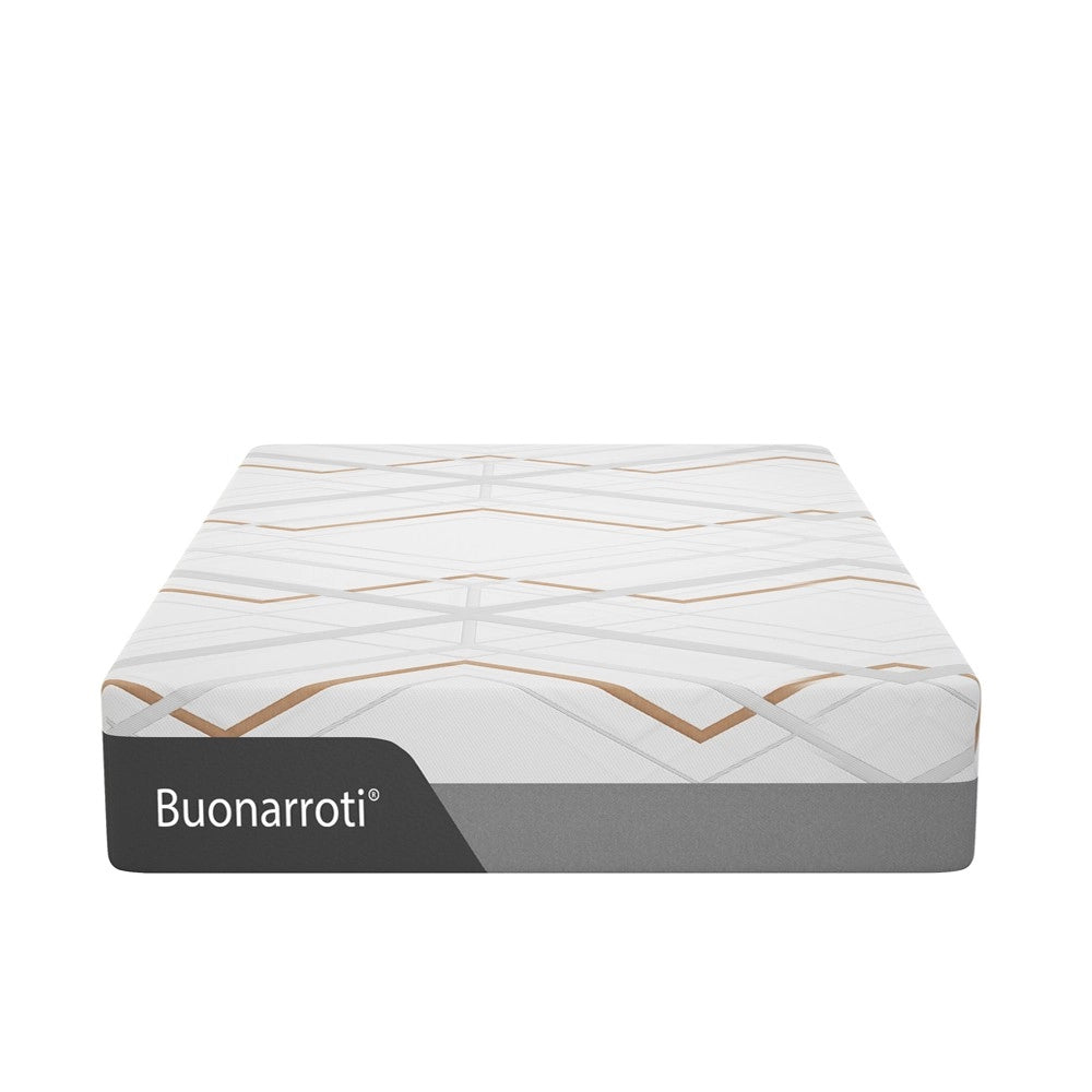 Materasso una piazza e mezza Corvo con Memory Foam, sfoderabile molle insacchettate 120x190x30 cm