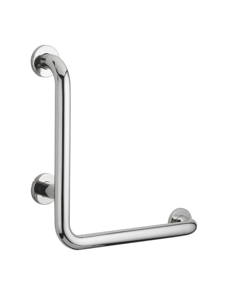 Barra di sostegno angolata 90°, Ø 32 mm, L 350 mm, acciaio inox lucido – THIRARD