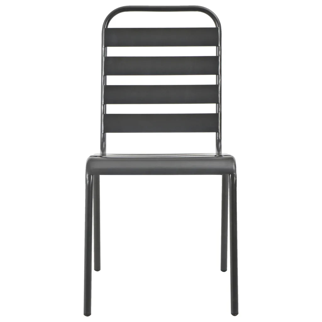 Set da Bistrot 3 pz in Acciaio Grigio Scuro 44261