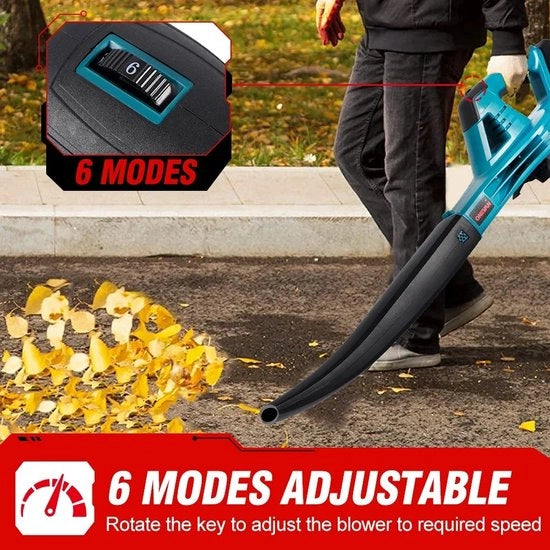 Accu Bladblazer - Bladblazer con batteria - 588vf 6 Rapporti di riduzione Draadloso Bladblazer Senza fili Blazer - Blazer aerea elettrica - 22900Mah Batteria Li-Ion - Veegmachine - Blazer per neve - Gli strumenti per giardinaggio