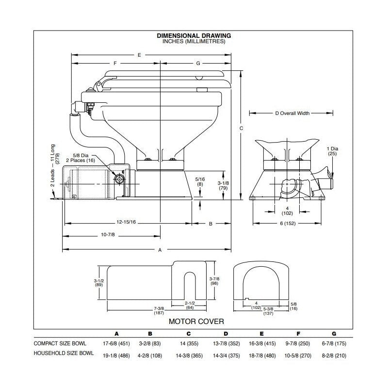 TOILET COMPACT 24V 37010-3094 2018