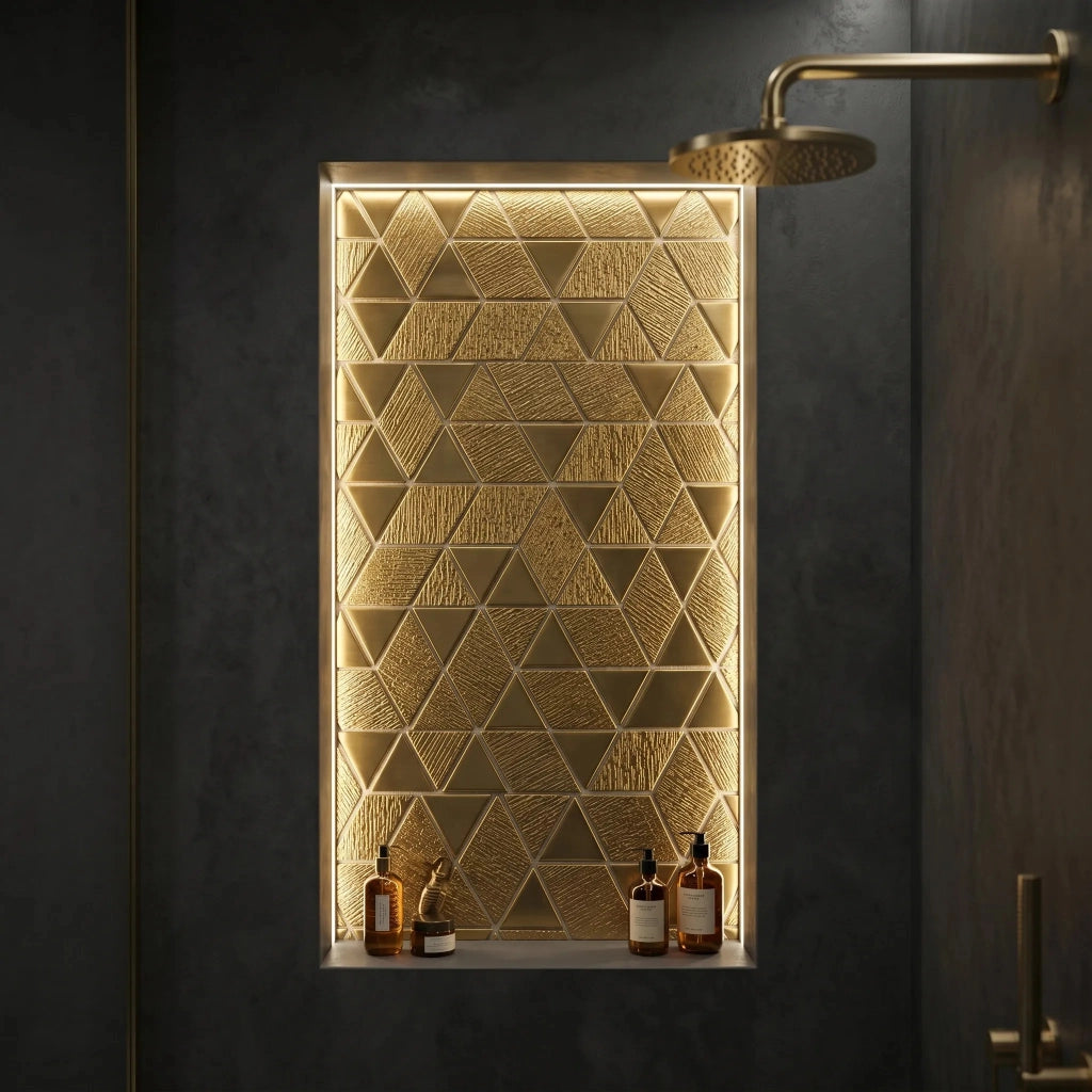 Mosaico Da Parete Glass Rea P14459