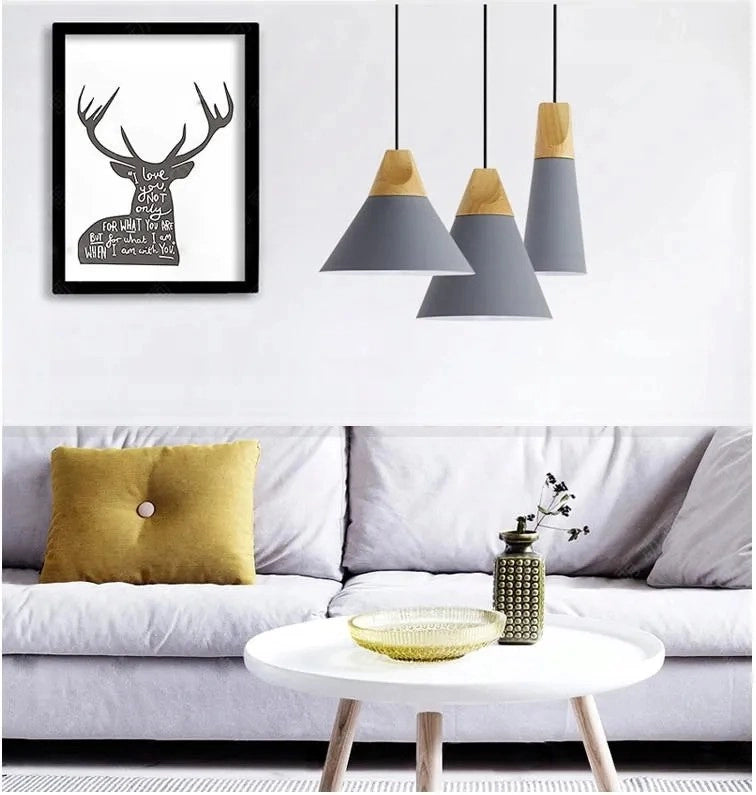 Lampada Da Soffitto Scandi C Bianca