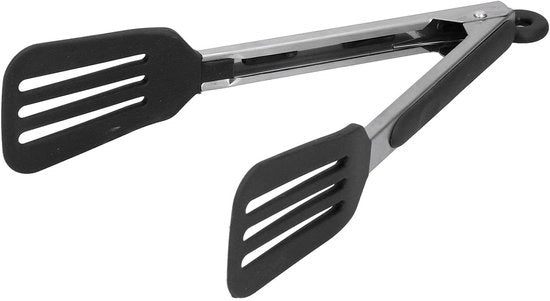 Tang per carne rovente in acciaio inossidabile - 9 pollici