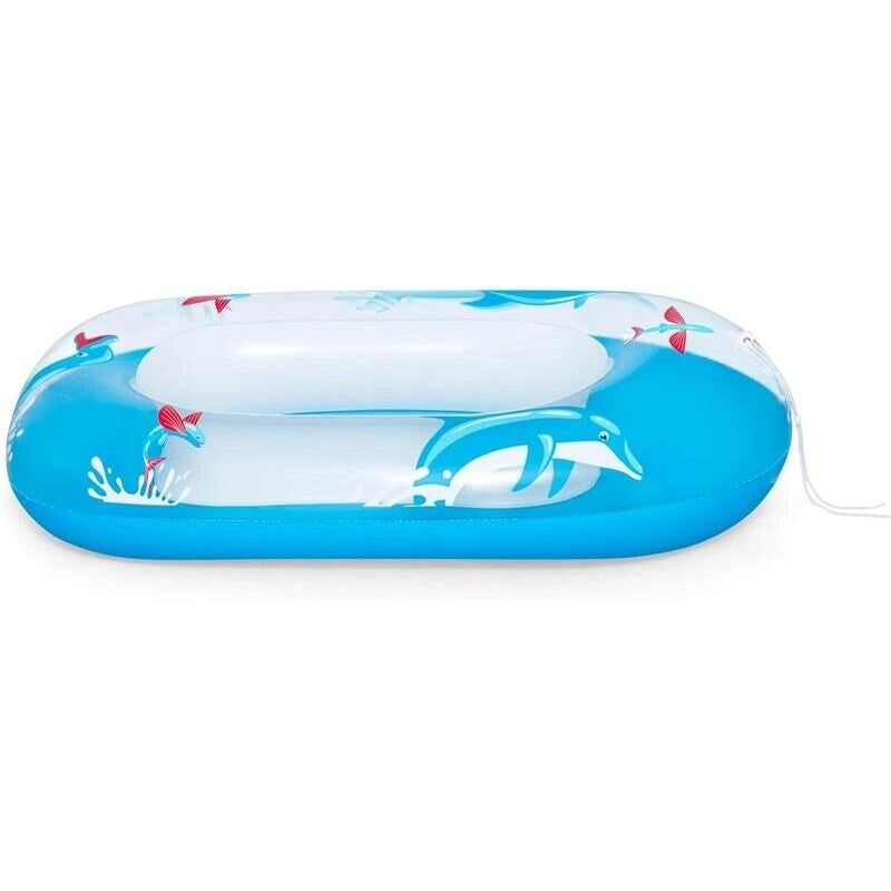 BESTWAY CANOTTINO DELFINO 102X69 CM  3+ ANNI GONFIABILE