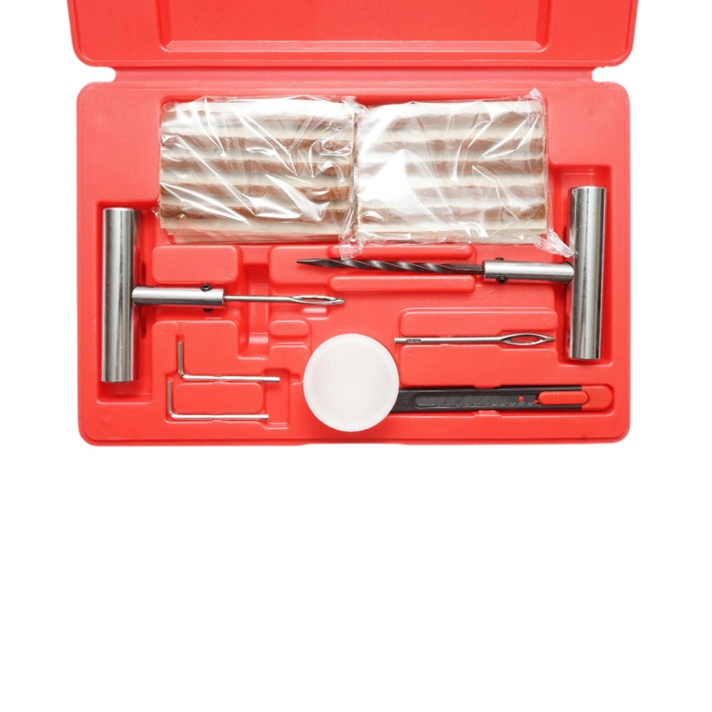 Kit professionale di vulcanizzazione a freddo per pneumatici tubeless – 57 pezzi X‑TRA SEAL