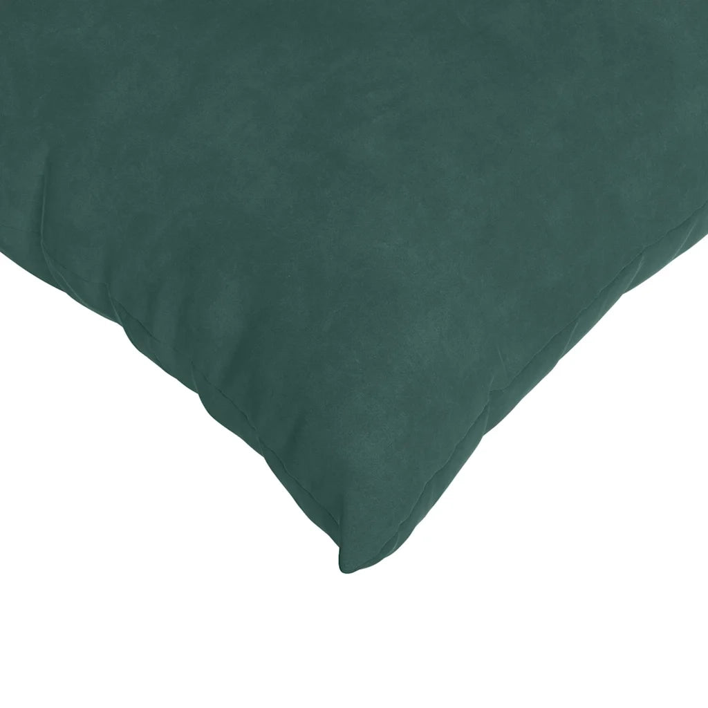 Cuscini da Divano 2 pcs Verde Scuro 80 x 40 cm Tessuto in Cords 42013715
