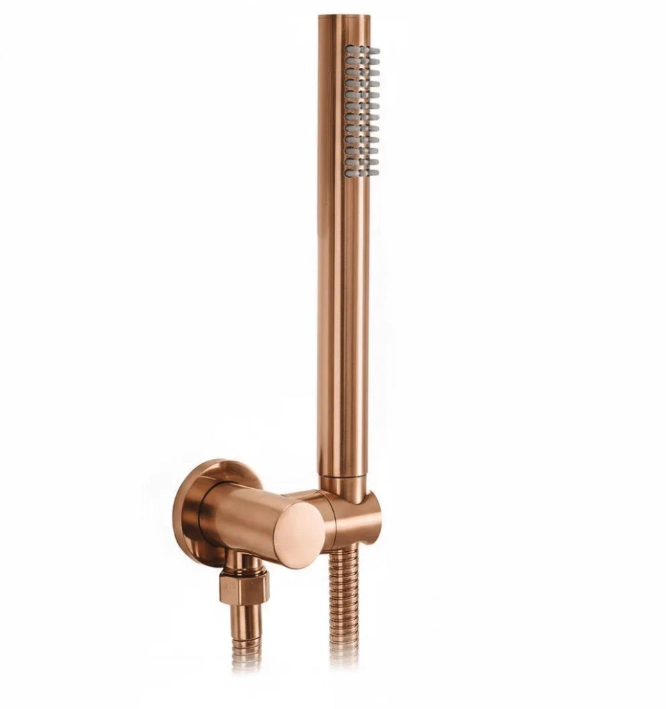 Set Doccia Da Incasso Rea Foss Clif Brush Copper + Box
