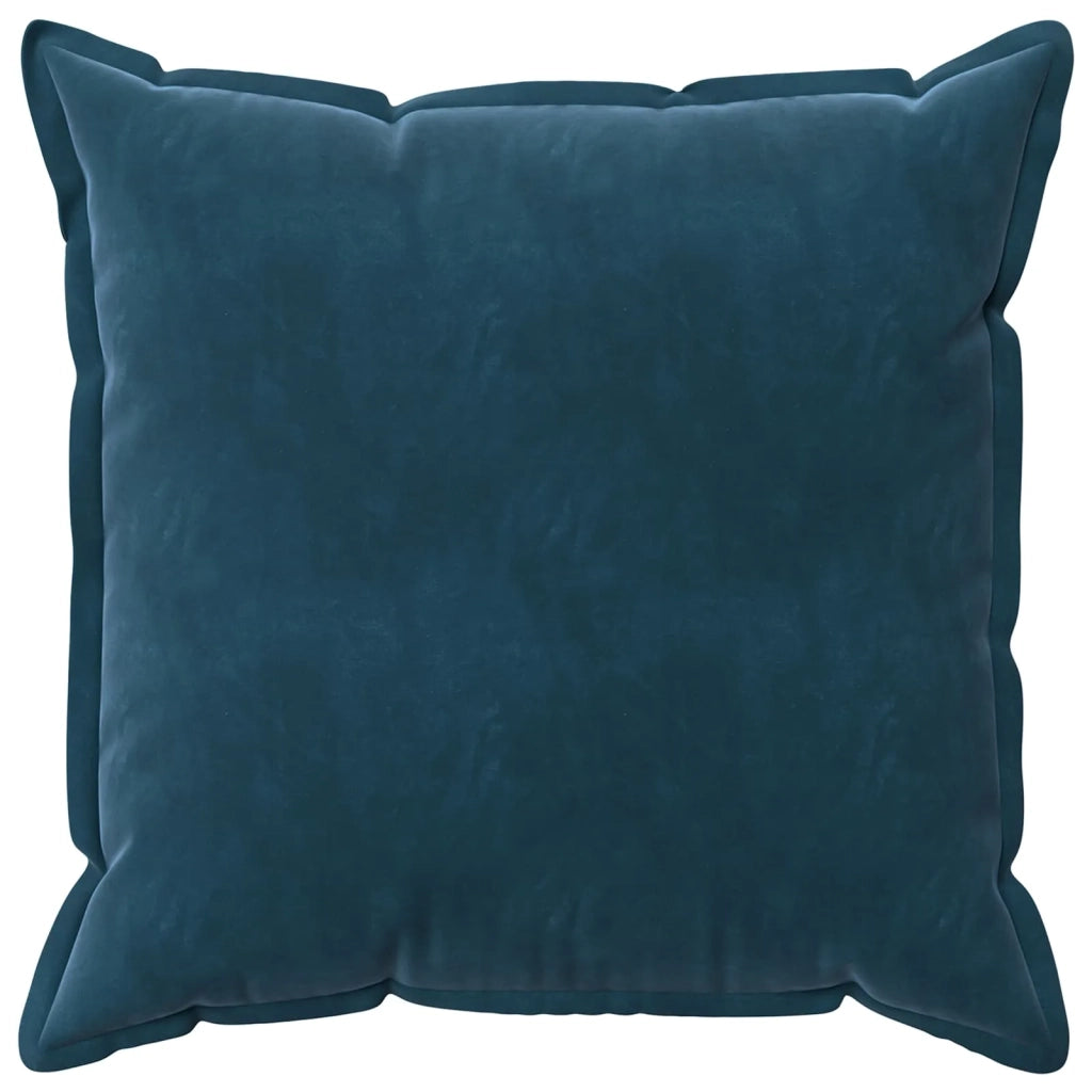 Federa 2 pcs HOUTEN Blu 80 x 80 cm Velluto 921579