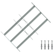 Griglia di Sicurezza per Finestra con 3 Traversine 3 pcs 42031276