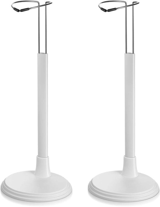 Supporto per bambole adattabile - Display per bambole - 35 cm - 2 pezzi - Materiale duraturo