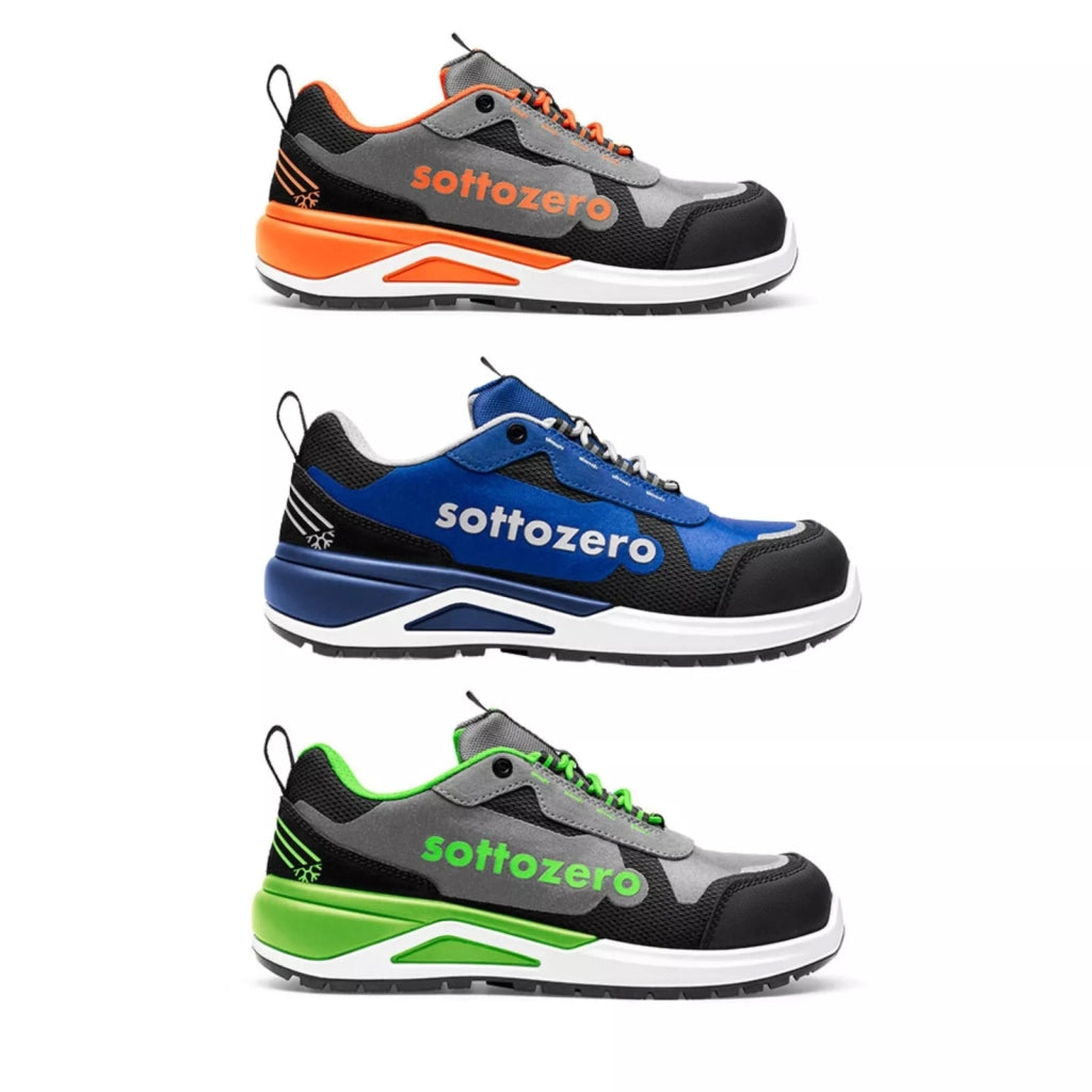 Scarpe Antinfortunistica S1PS ESD Suola Aerata Antipronazione | Sottozero Modello JET Blu/44