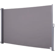 EasyComfort Tenda da Sole Laterale e Avvolgibile (3x1.6m) in Alluminio e Poliestere Imperemabile Anti-UV, per Vento/Privacy