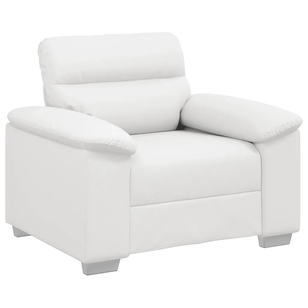 Poltrona Bianca 100x81x84 cm in Similpelle 4105332