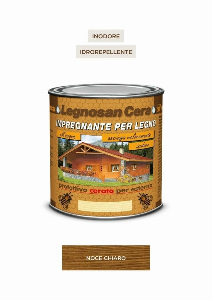 Legnosan Cera Noce Chiaro Ml 750 Veleca - Veleca