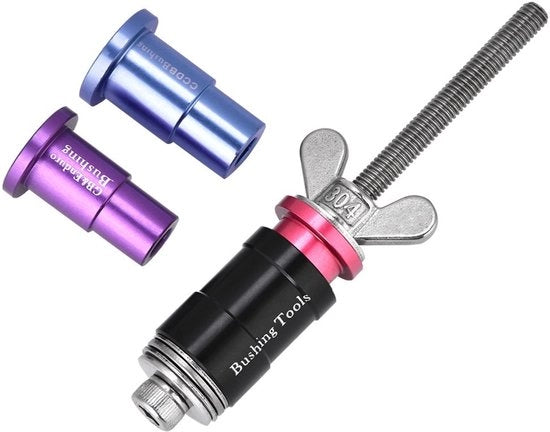 Strumento per Regolazione Bushing - Resistente e Inossidabile - Prodotti di Manutenzione - Per Ammortizzatore di Shock - Adatto per Bicicletta - Componente per Biciclette