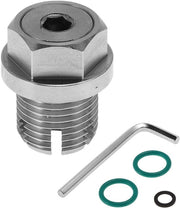Olio Pan Drain Bolt a Vapore in Acciaio Inossidabile con M16.1x1.5 mm 1 x Filtro di Scarico 1 x Chiave a Lama a 6 Vorbesi 2 x Anelli Verdi 1 x Anello Nero